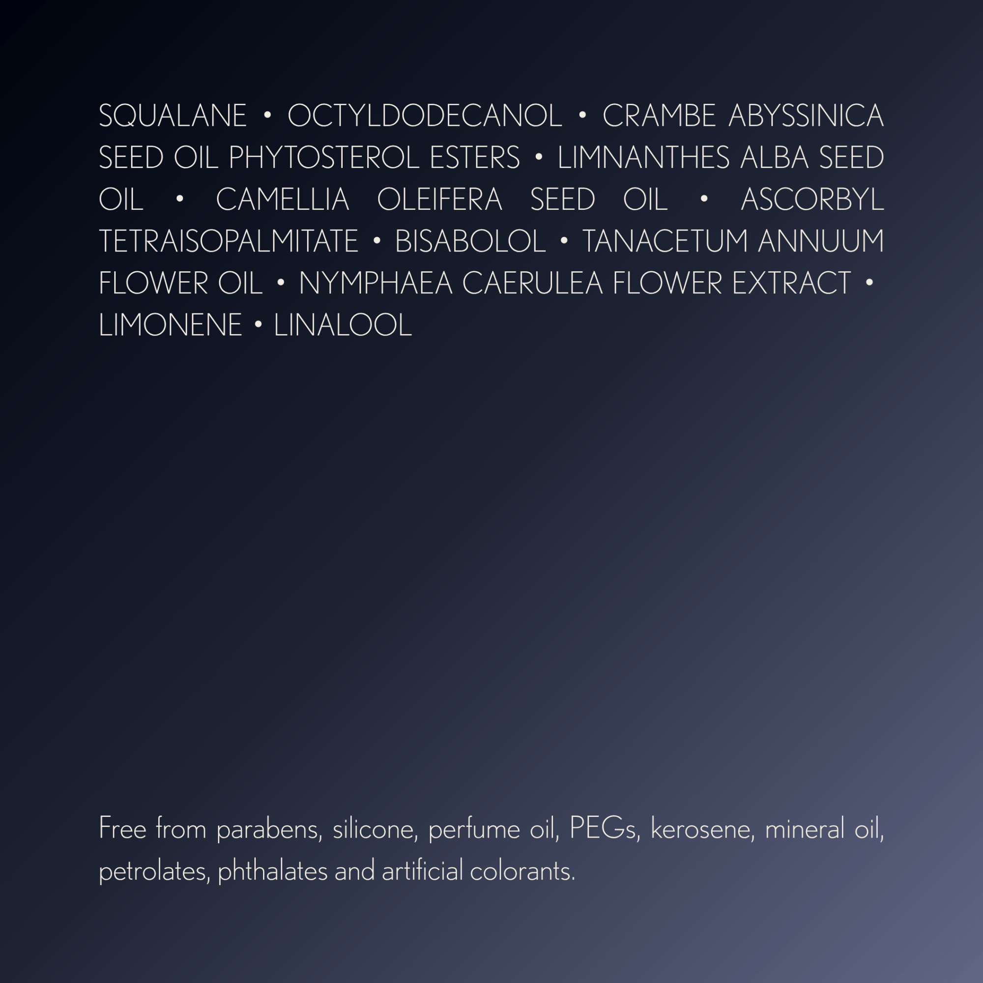 Blue Crystal Drops - Blue Crystal Drops Ingredients List - Naturfactor® Cosmetics